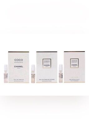 CHANEL Coco Mademoiselle Trio Sample Set EDP Intense Nuit
